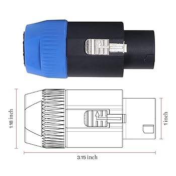NEUTRIK NL8FC スピーカーコネクター 未使用6個セット NEUTRIK NL8FC スピーカーコネクター 未使用6個セット NEUTRIK